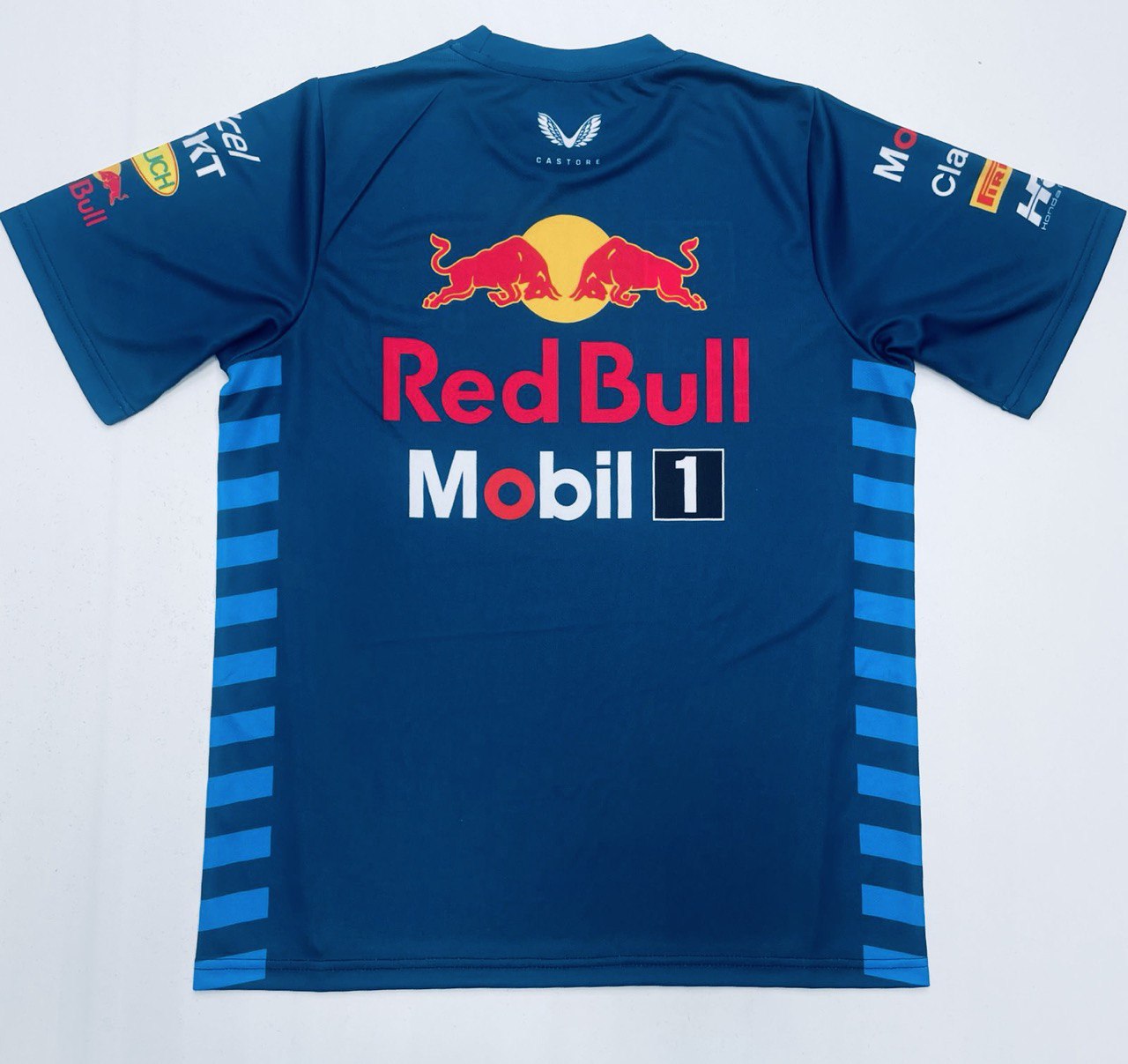 DS Футболка REDBULL, голубая, S на сайте ДАРК СТОК
