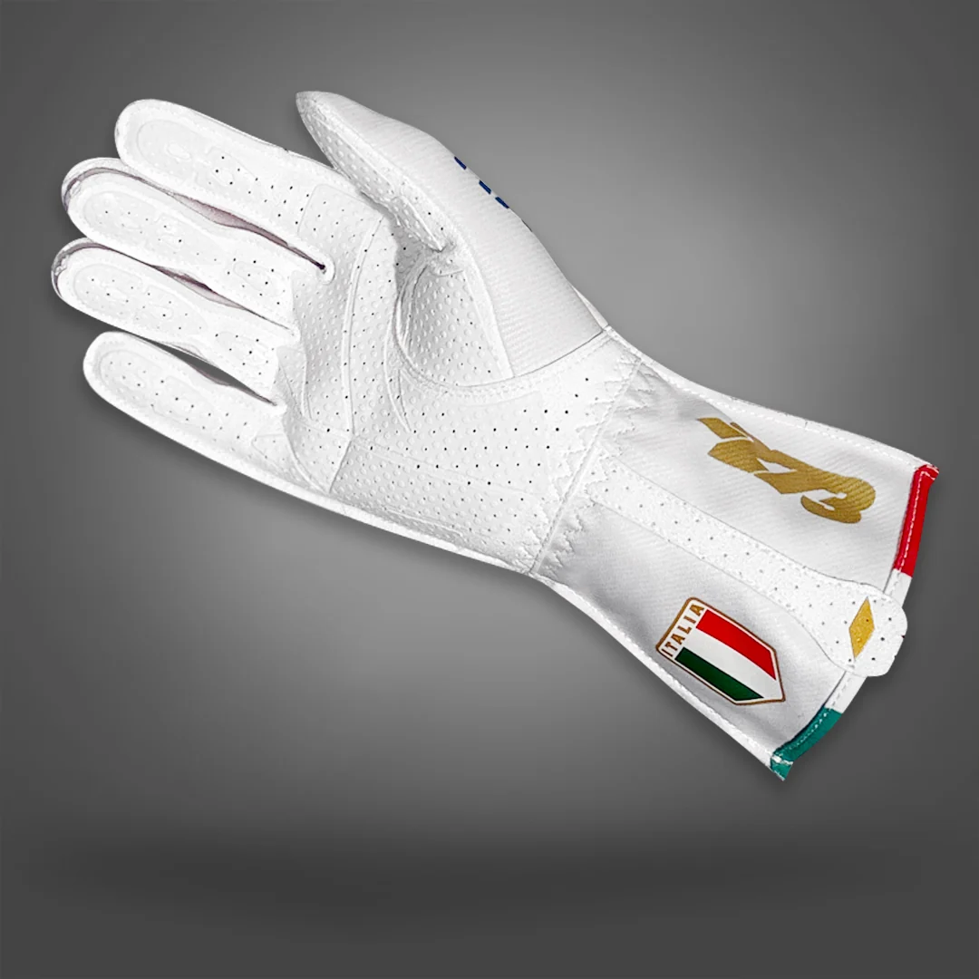Minus273 ITALIA Перчатки для картинга, 3XS, белый