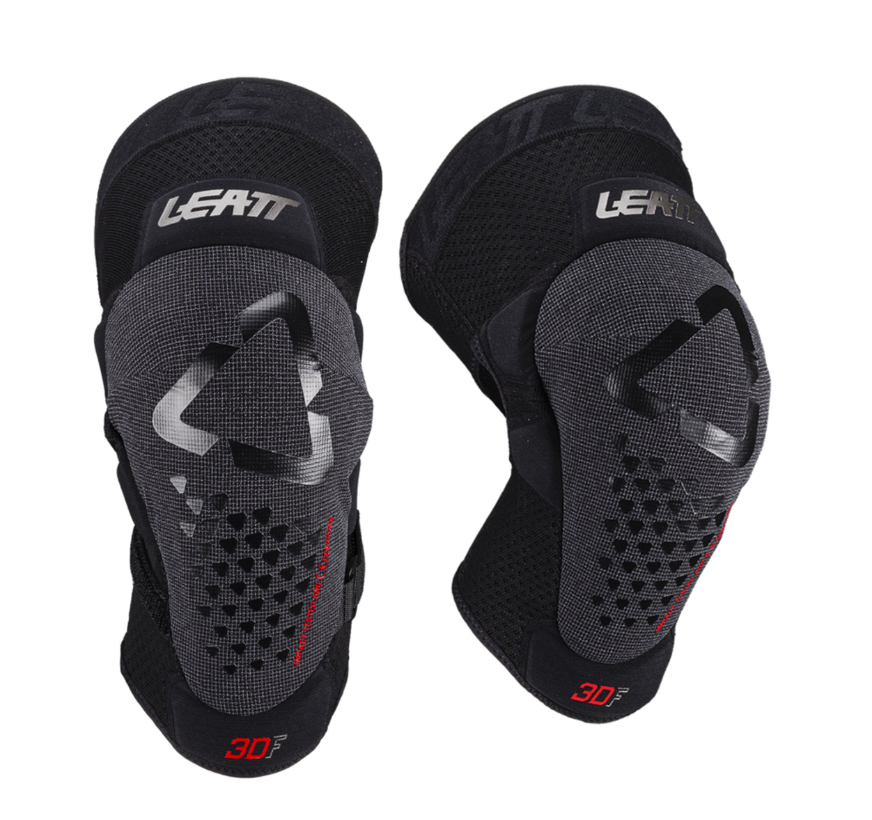 LEATT 3DF 5.0 Evo наколенники для картинга, XL, черный