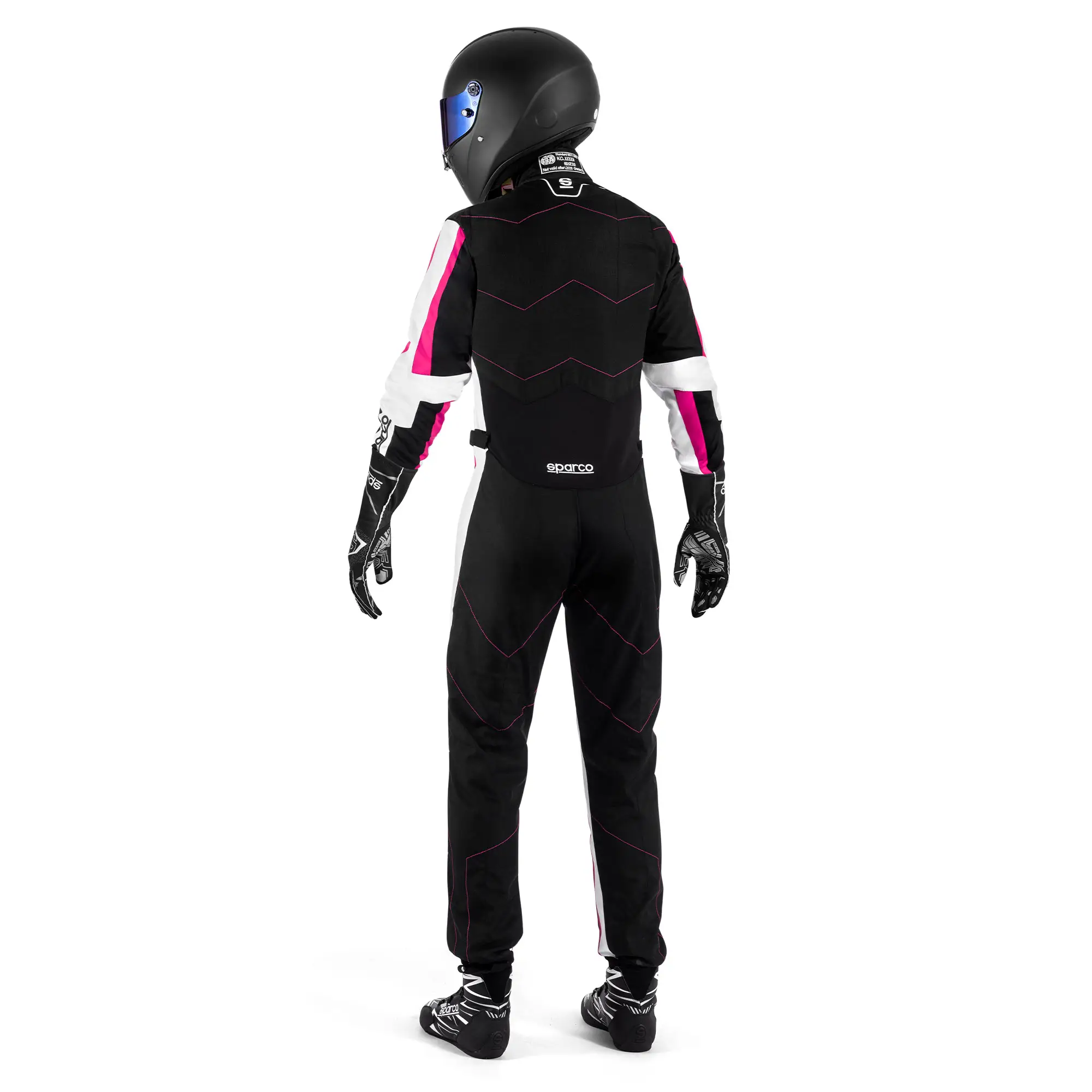 Sparco KERB LADY ADVANCED комбинезон для картинга, S, черный/розовый