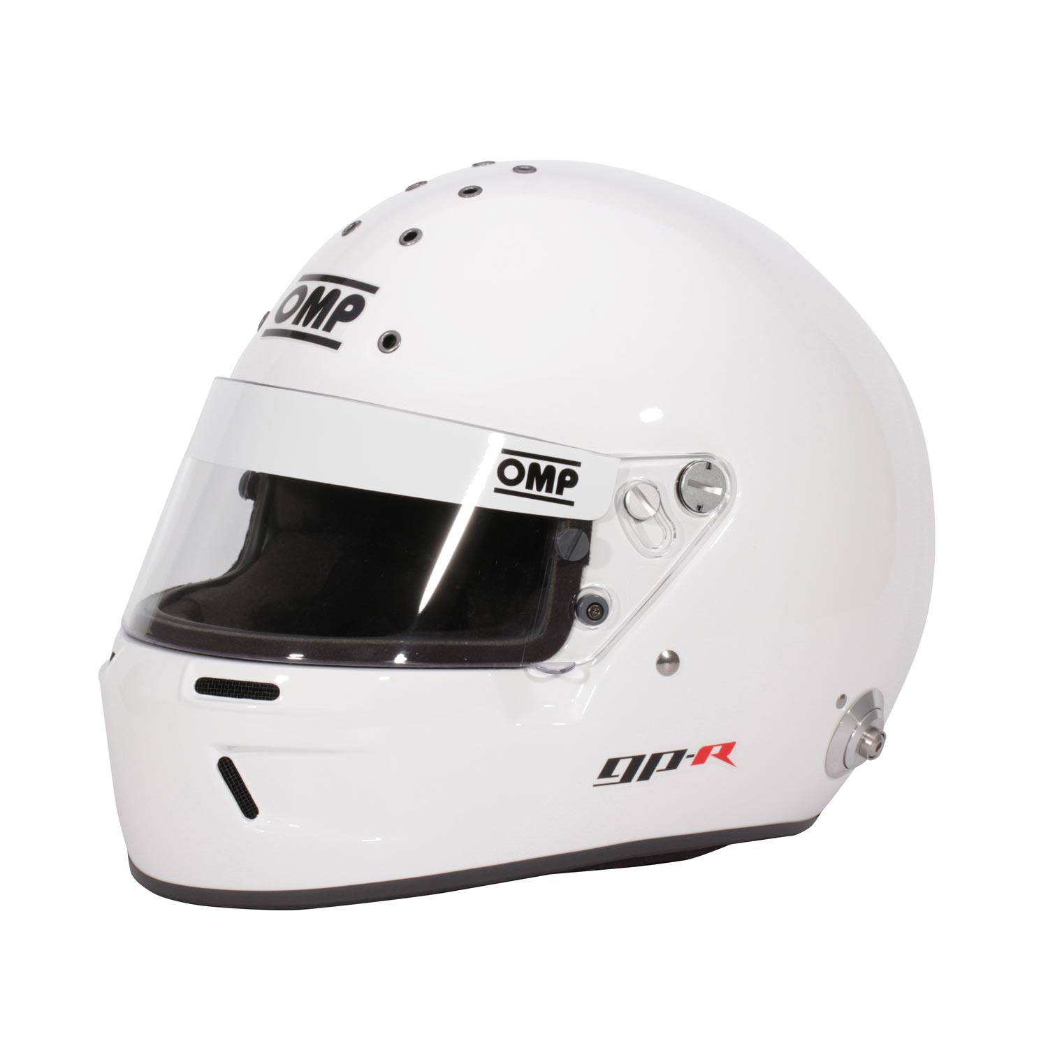 OMP GP-R шлем для автоспорта, белый, р-р M