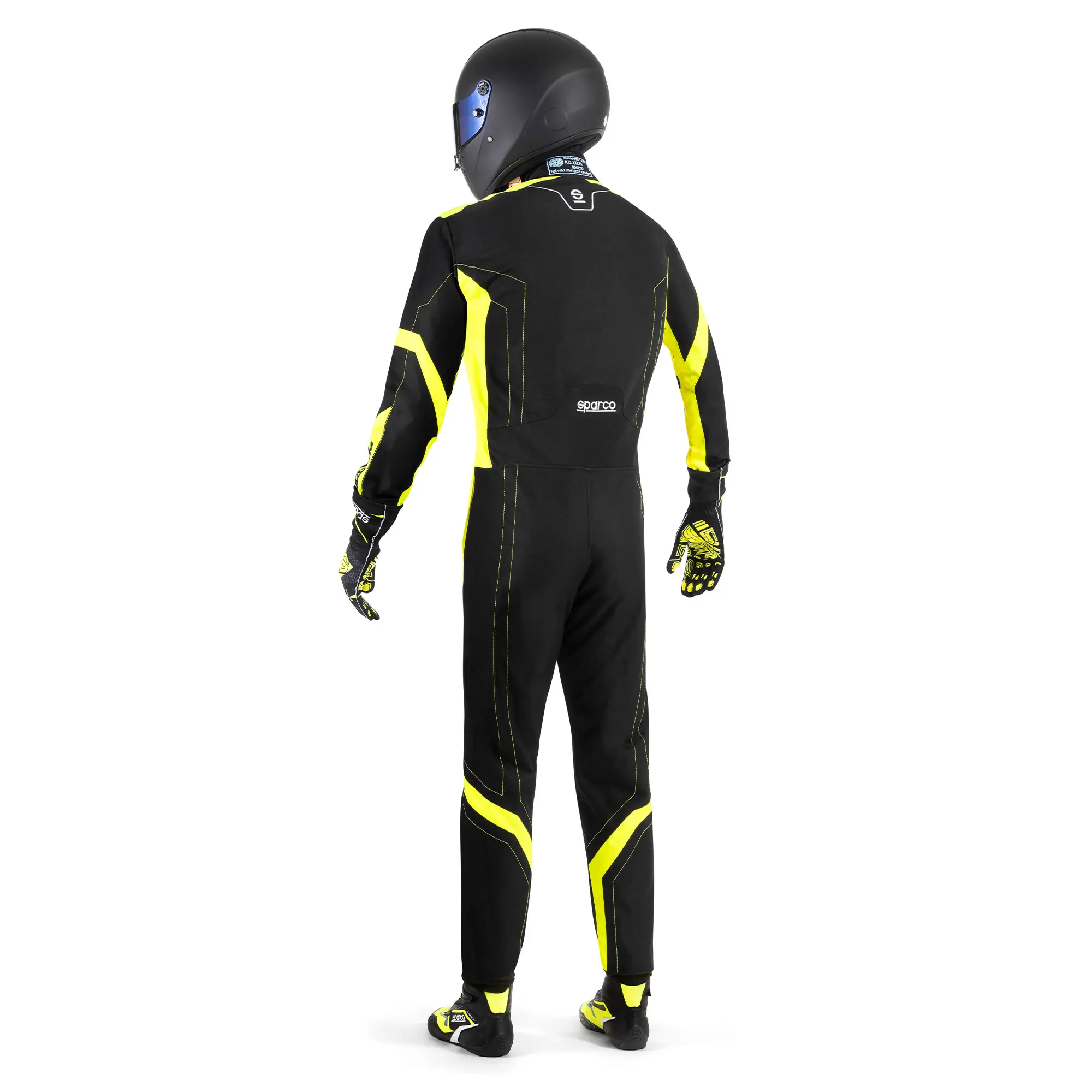 Sparco THUNDER ADVANCED комбинезон для картинга, XS, черно-желтый