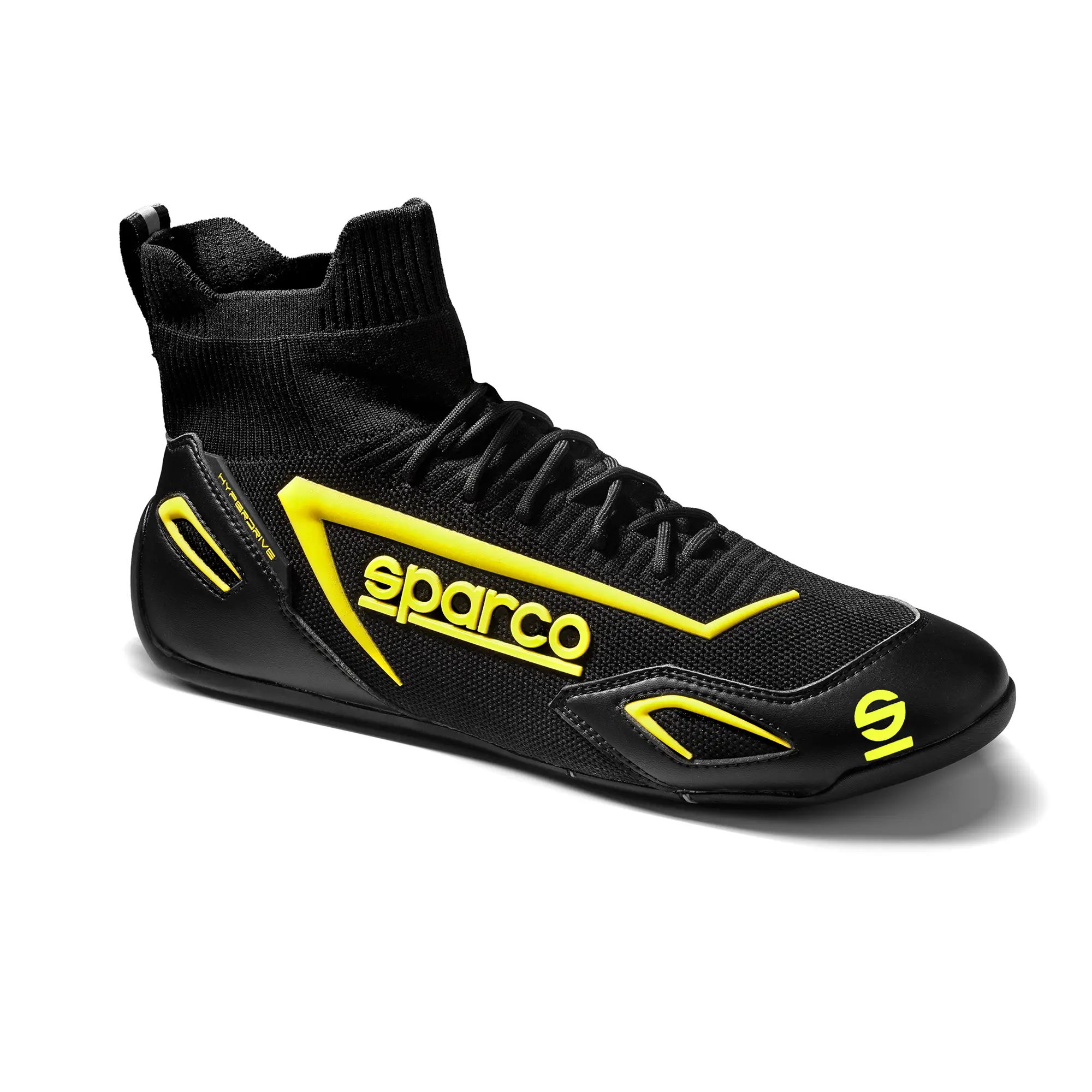 Sparco HYPERDRIVE ботинки для симрейсинга, черный/желтый неоновый, 44(EUR)/11(US)/10(UK) на сайте ДАРК СТОК
