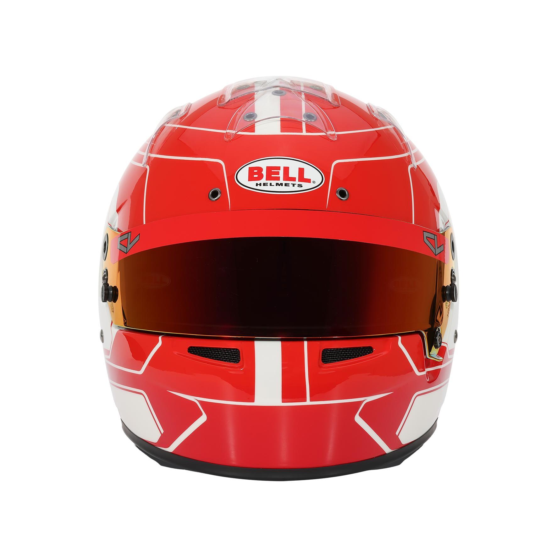 Bell KC7-CMR Charles Leclerc шлем для картинга, 56, красный/белый