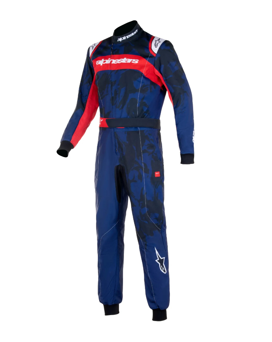 Alpinestars KMX-9 V3 S Graphic 5 комбинезон для картинга, 130 см, синий
