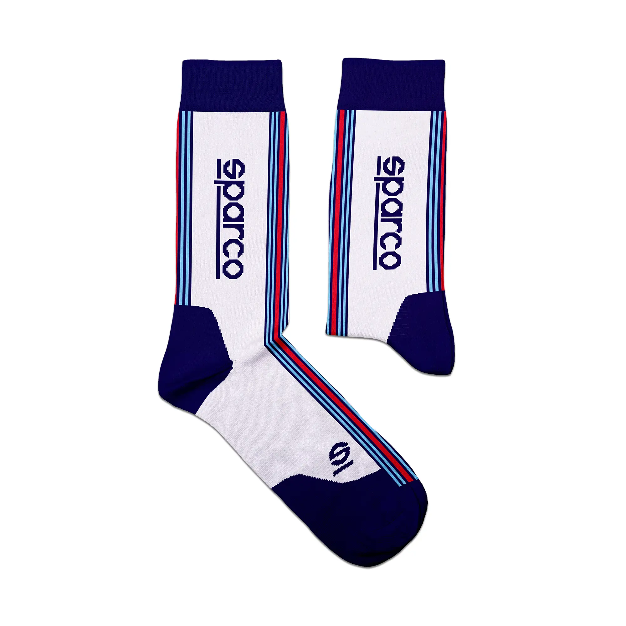 Sparco MARTINI RACING носки, белый, 41-46