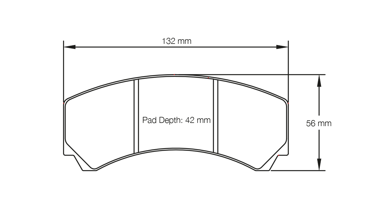 Pagid 2126 RST 5 колодки тормозные