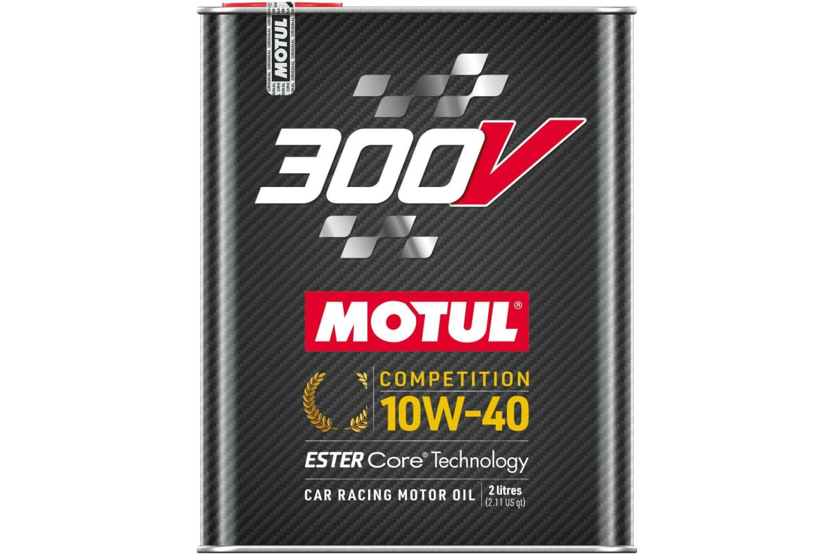 MOTUL 300V COMPETITION масло моторное (10W40/2 л.)